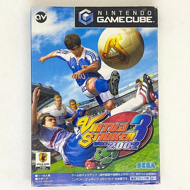 Virtua Striker 3 ver. 2002 Nintendo Gamecube GC SEGA
