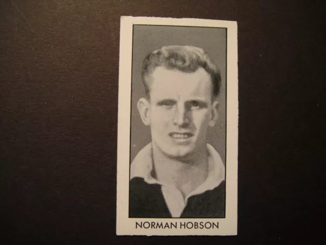 D C Thomson Wizard Football Stars Of 1959 #33 Norman Hobson Shrewsbury Oswestry