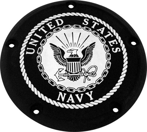 Black Navy Derby Cover Custom Engraving NAV16-46BG