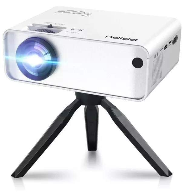 Proyector portátil inteligente Paipu M8-B 1080P Full HD, blanco