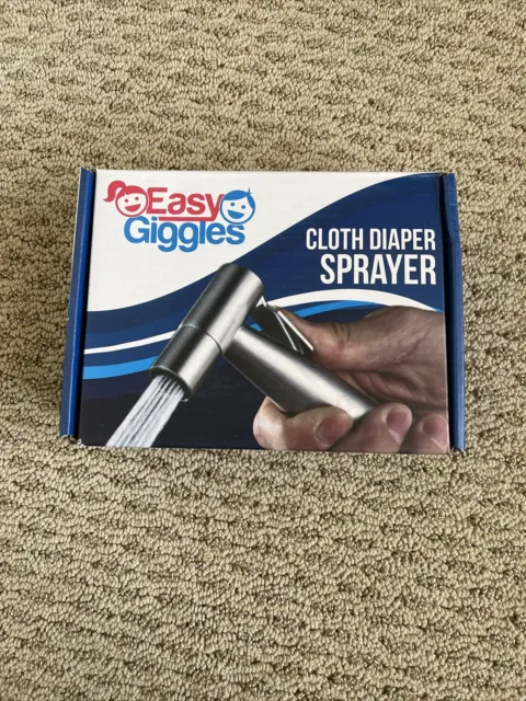 Easy Giggles Stainless Steel Cloth Diaper Sprayer Kit BRAND NEW