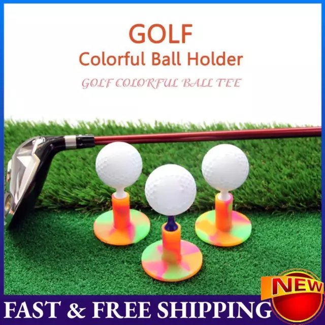 1pc Golf Tee Tripod Durable Rubber Stable Golf Tee Training Aid for Practice Mat