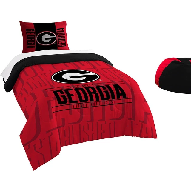 The Northwest Company Georgia Bulldogs Modern Take Twin Comforter & Sham Set