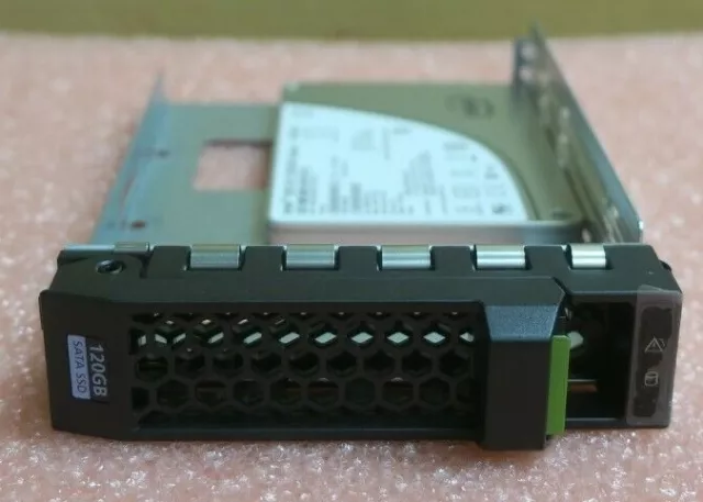 Fujitsu 120GB 2.5" 6G SATA Solid State Drive SSD in 3.5" Caddy S26361-F5530-L120
