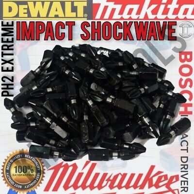 Hilti IMPACT EXTREME 25 X PH2 BITS fits Makita DeWalt Hilti Panasonic Milwaukee* 