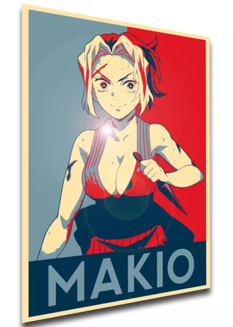 Poster Propaganda - Demon Slayer - Makio - LL3439