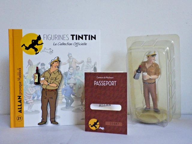 FIGURINE TINTIN COLLECTION officielle n°2 Haddock dubitatif EUR 14,99