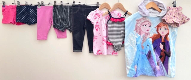 Pacchetto estivo di abbigliamento per bambine età 9-12 mesi Disney George YD