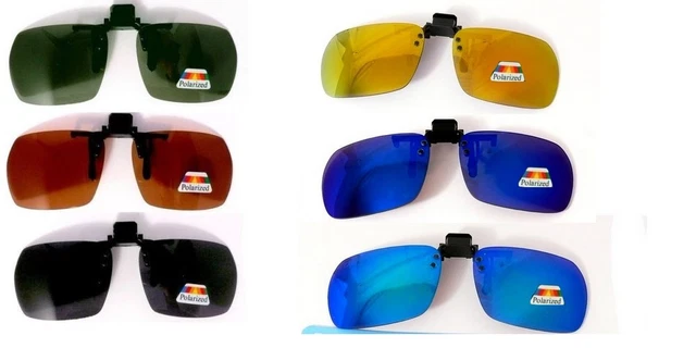 Surlunette de protection solaire polarisée noir 132 x 40 mm