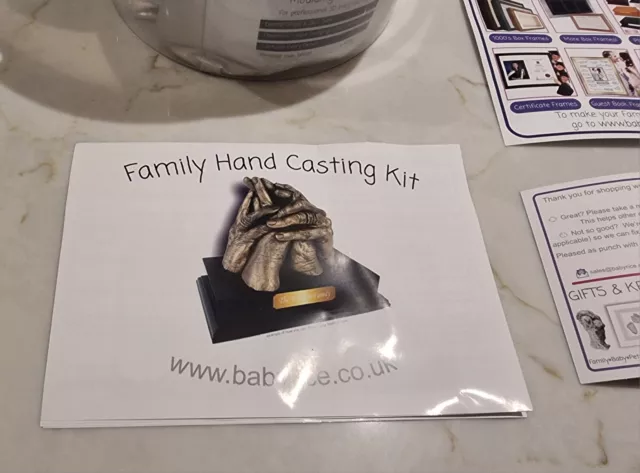 Babyrice Family Hand Casting Plaster Cast Kit