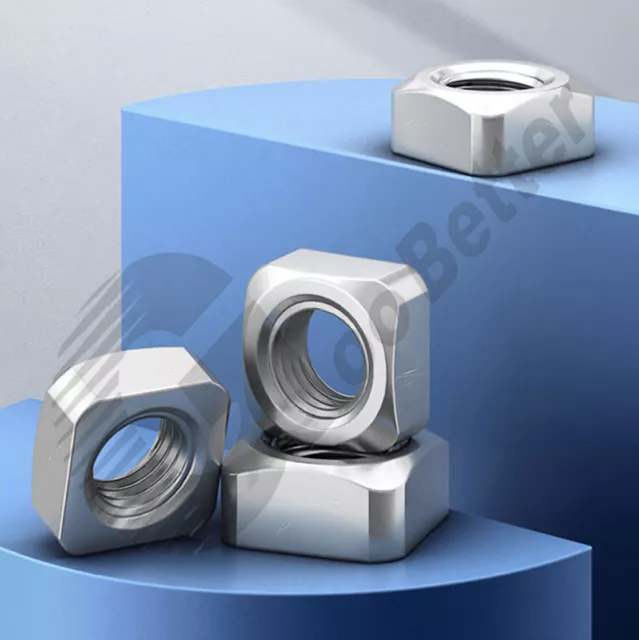 Square Nuts M3~M12 Square Nuts for Bolts and Screws Stainless Steel Square Nuts