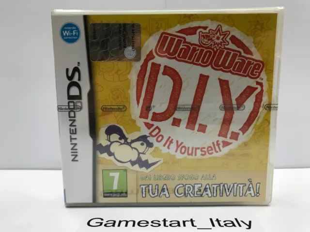 Wario Ware Do It Yourself - Nintendo Ds - Nuovo Sigillato Pal Ita Warioware