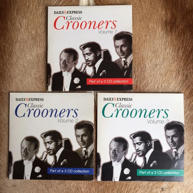 DAILY EXPRESS CLASSIC Crooners 3 CD Collection Frank Sinatra, Bing