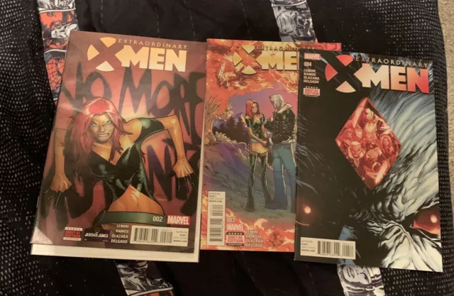 Extraordinary X-Men 2-4 (Marvel,2016) VF/NM~ Lot Of 3