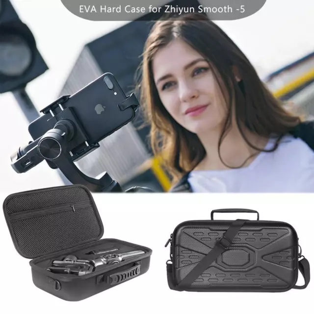 Handheld Stabilizer Carrying Case Protective Storage Bag Fit for Zhiyun Smooth 5