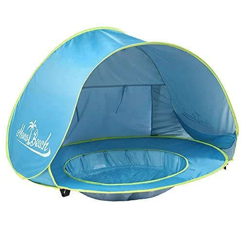 Baby Beach Tent Pop Up Portable Shade Pool UV Protection Sun Shelter for