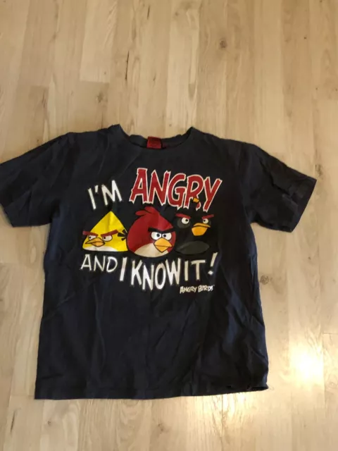 Angry Birds T Shirt Junge 146/152