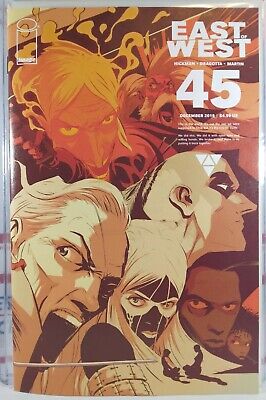 🌟 EAST OF WEST #45 NM SCARCE HTF FINAL ISSUE IMAGE 2019 JONATHAN HICKMAN X-Men