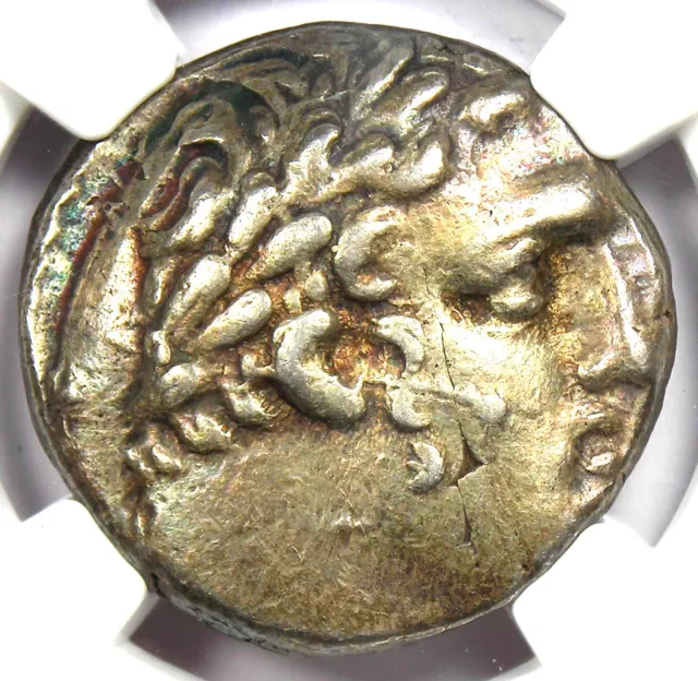 Phoenicia Tyre AR Shekel Bible Coin Melkart Eagle 35 AD. Certified NGC Choice VF