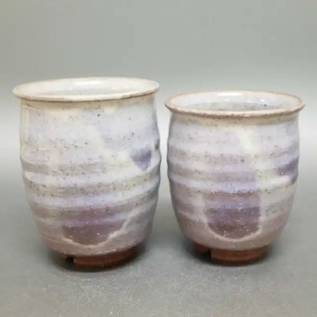 AK29)Japanese Pottery Hagi ware Yunomi/Tea Cup  by Yuuka Matsuo