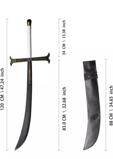 One Piece - Dracule Mihawk's Yoru Greatsword (High Density Foam)