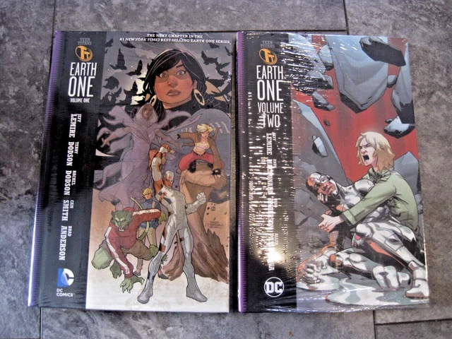 DC Teen Titans Earth One vol. 1-2 Graphic Novel  Set New Sealed Hardcover HC (1)