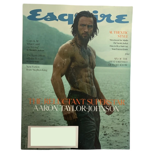 ESQUIRE MAGAZINE SEPTEMBER 2023 Aaron TaylorJohnson Stephen King New