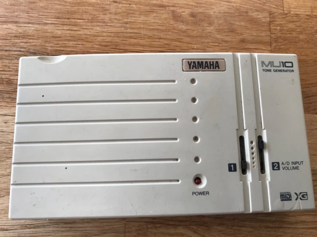YAMAHA MU10 Tone Generator 動作品 本体のみ XG対応 音源モジュール