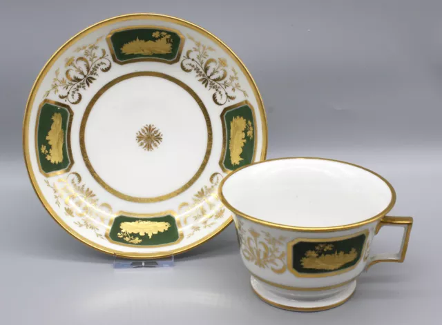 Teetasse Ludwigsburg mit Golddekor um 1810