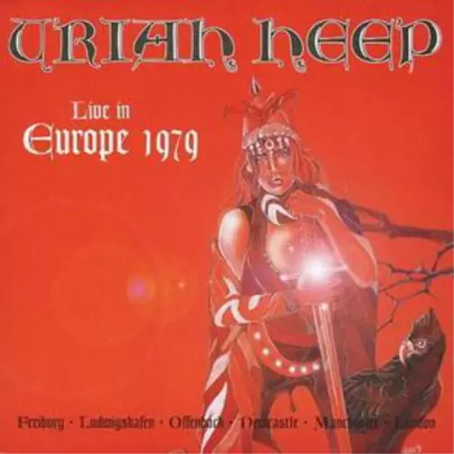 Uriah Heep Live in Europe 1979 (CD) Album (Importación USA)
