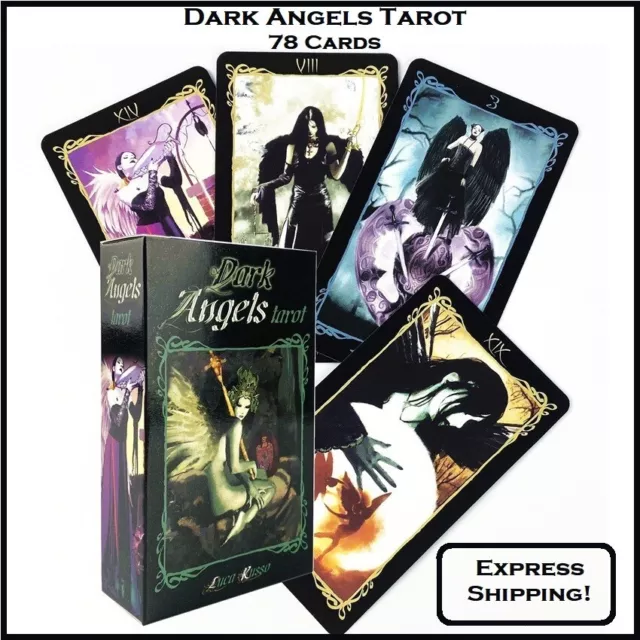 Dark Angels Tarot Deck 78 Cards Oracle English Version Divination New