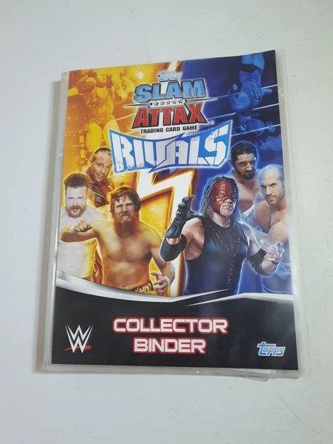 WWE SLAM ATTAX RIVALS CARD FOLDER BINDER With 33 Cards Included 6.45 -  PicClick UK
