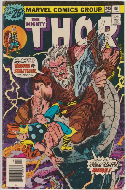 Thor (Mighty) #248, Vol. 1 (1966-1996) Marvel Comics,Includes Marvel Stamp