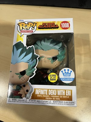 deku with eri funko pop glow in the dark