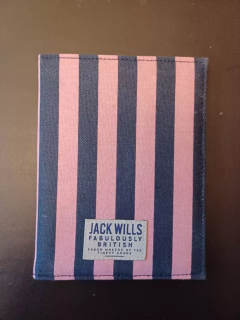 Jack Wills Passport Wallet Cover Holder New