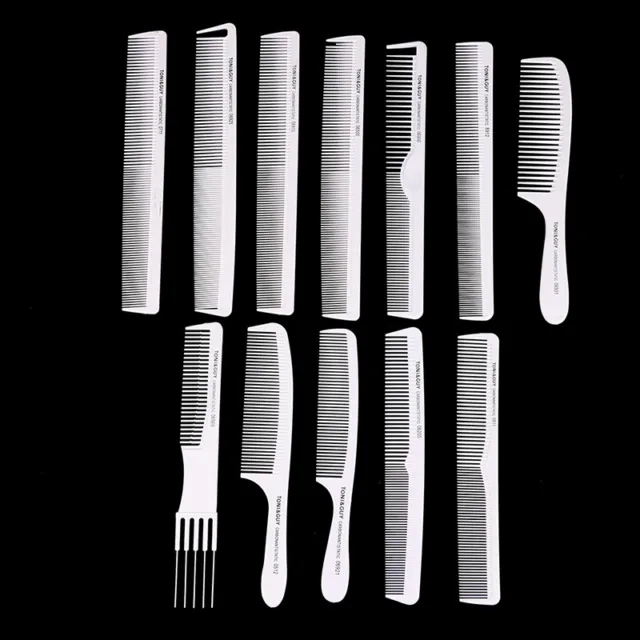 1PC Professional Hair Comb Anti-Static Carbon Fiber Hairdressig Cutting Comb