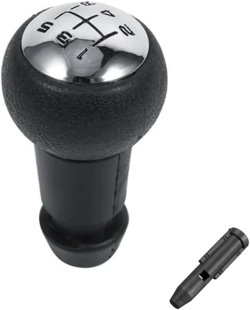 Pommeau De Levier De Vitesse Manuel à 5 Vitesses Pour Voiture Avec 3 Adaptateurs 8 10 12 Mm Couleur De Votre Choix 94930044
