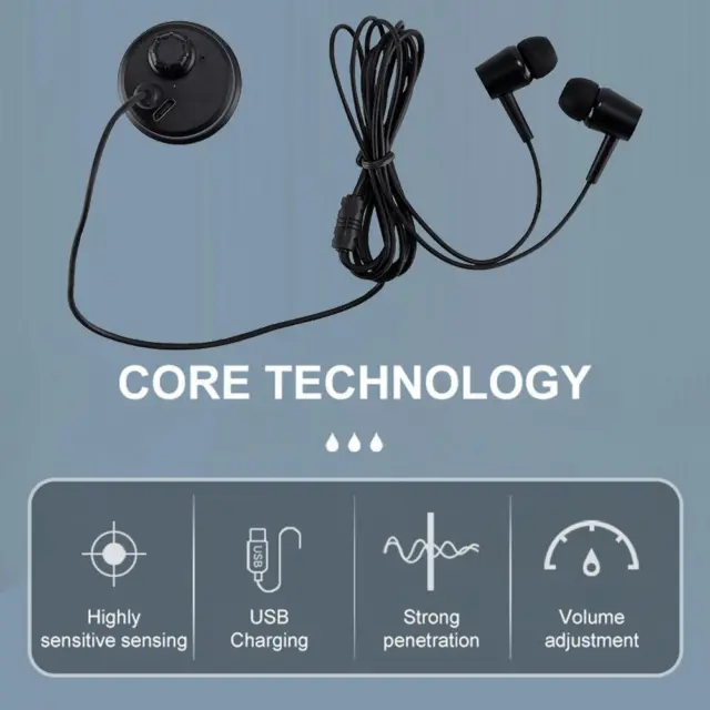 Microfono avanzato dispositivo di ascolto audio orecchio amplificatore strumento vocale
