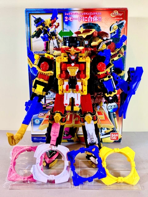 POWER RANGERS NINJA Steel Megazord DX Shurikenjin Ninninger Bandai con ...