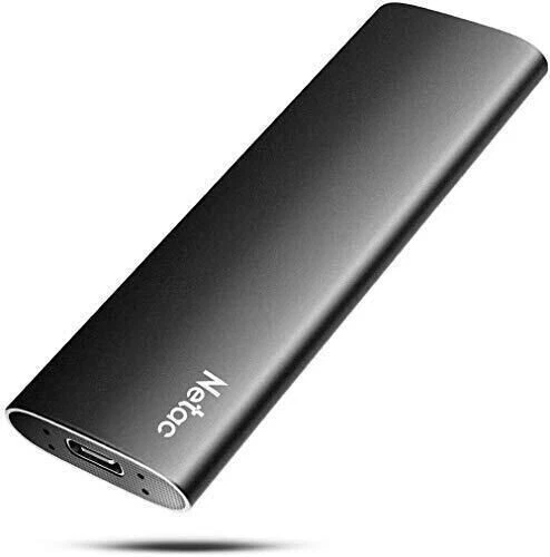 Netac External Solid State Drives 250GB 500MB/S Super Speed USB 3.2