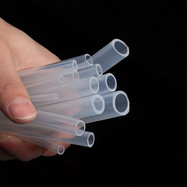 ID 1mm-50mm Food Grade Clear Translucent Silicone Tube Beer Milk Hose Pipe Soft