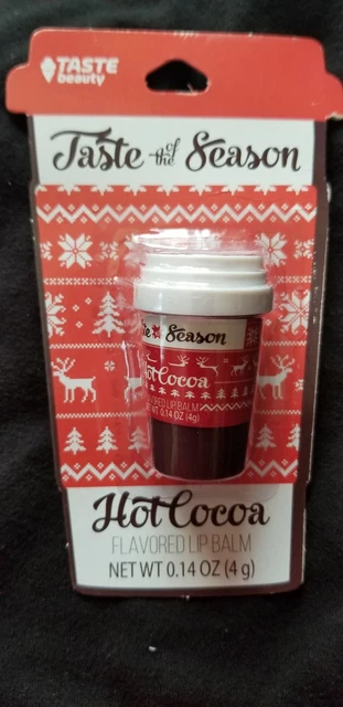 Taste Beauty Hot Cocoa Flavored Lip Balm Mini Coffee Cup .14oz