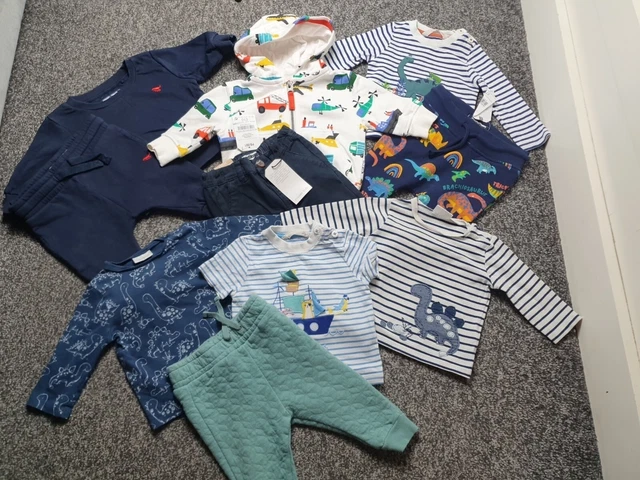 Pacchetto Baby Boy Next Ted Baker John Lewis 3-6 mesi alcuni articoli nuovi con etichette