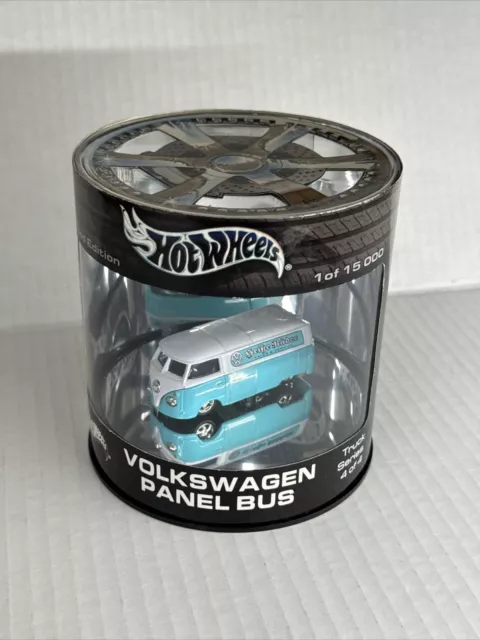 Hot Wheels Volkswagen Panel Bus Truck Series Oil Can Teal Bus REAL RIDERS 🔥🔥🔥