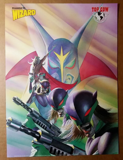 G-Force Battle of the Planets Top Cow Comics Poster by Alex Ross