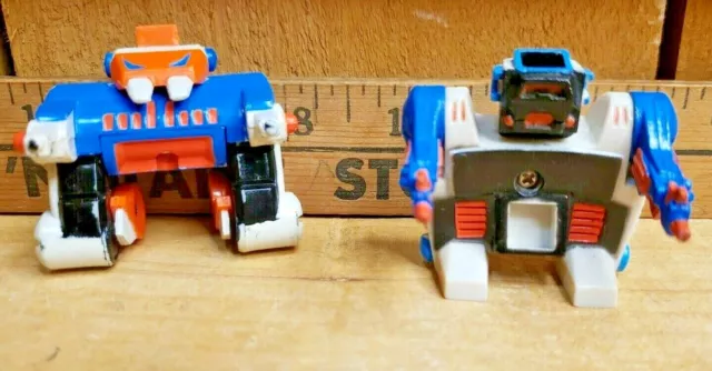 Galoob Micro Machines Z-Bots PI & ON from the TRIPLEX set of ROBOTS 1993