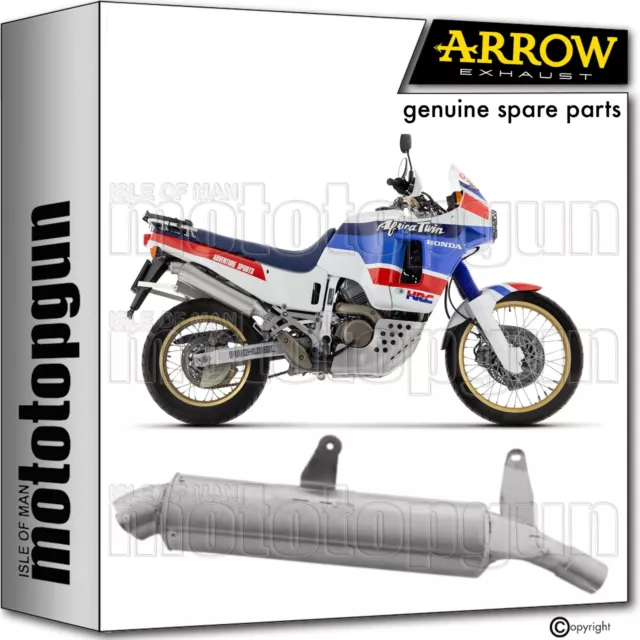 Arrow Exhaust Ok Paris Dacar Nichrom Honda Xrv 650 Africa Twin 1989 89