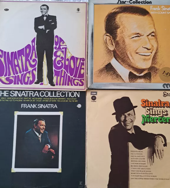 Frank Sinatra Vinyl Lp's X 6, Singt Mercer, Mit Count Basie, Die Sammlung