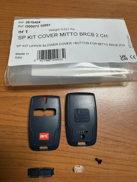 Bft Cover Guscio Radiocomando Telecomando Mitto 2 Originale I300072 10001