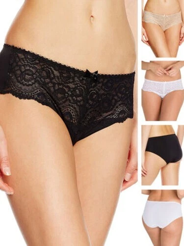 Slip Midi in cotone e modal con pizzo frontale Jadea 521